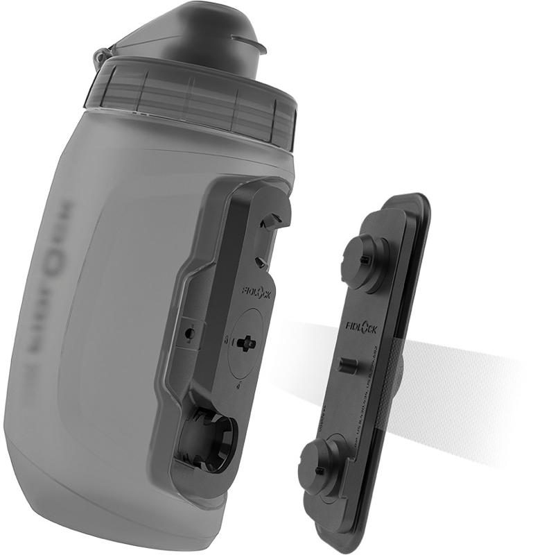 FIDLOCK TWIST bottle 450 + tex base multi smoke