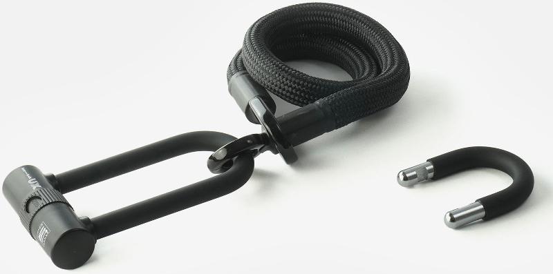Texlock Bügelschloss mit Textilseil Eyelet