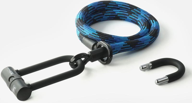 Texlock Bügelschloss mit Textilseil Eyelet