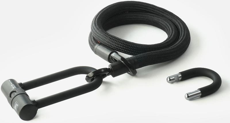 Texlock Bügelschloss mit Textilseil Eyelet