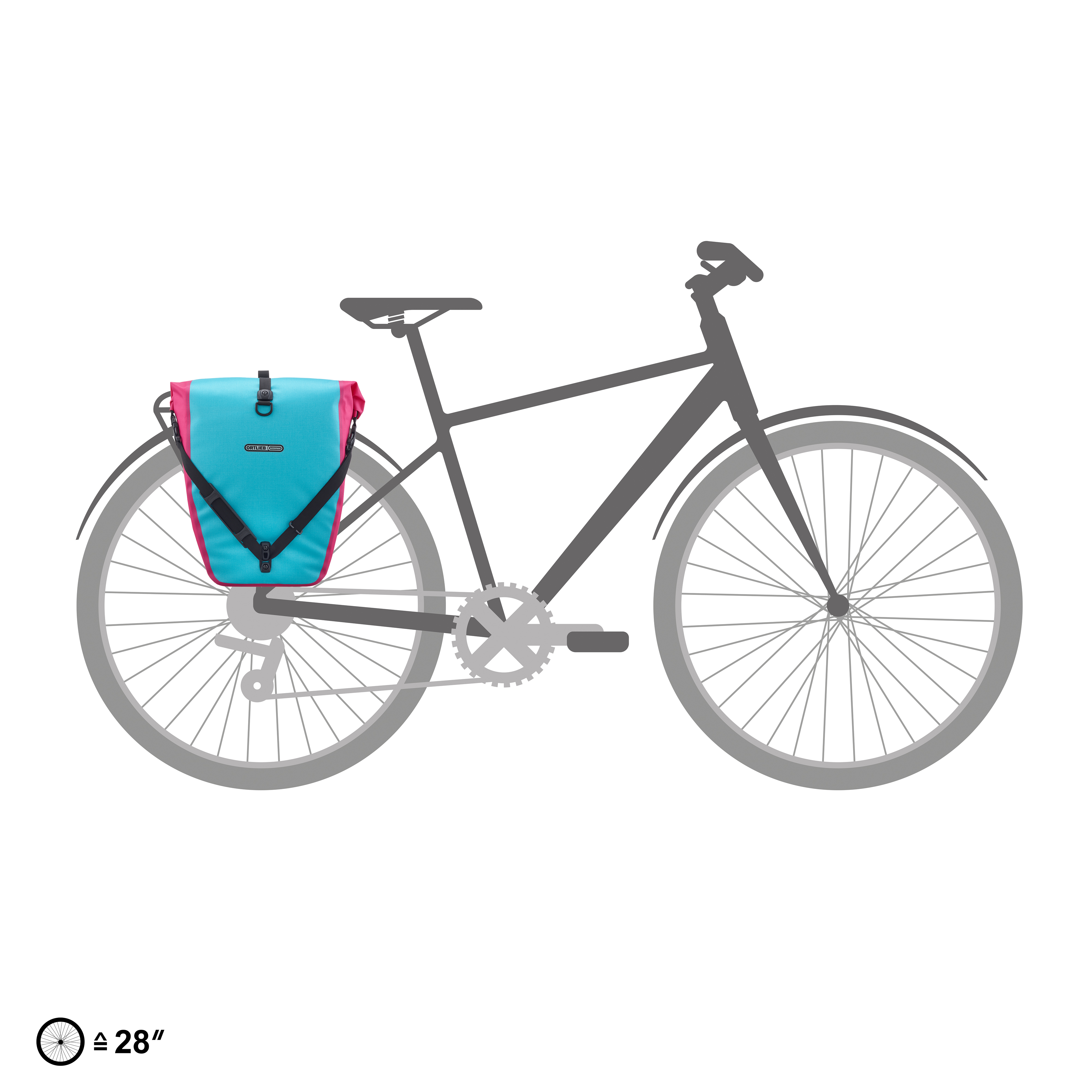 Ortlieb Back-Roller QL2.1 Cyber Einzeltasche