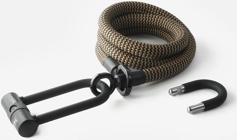 Texlock Bügelschloss mit Textilseil Eyelet