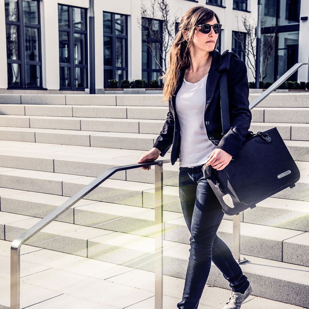 Ortlieb Office-Bag QL2.1 High Visibility black reflective