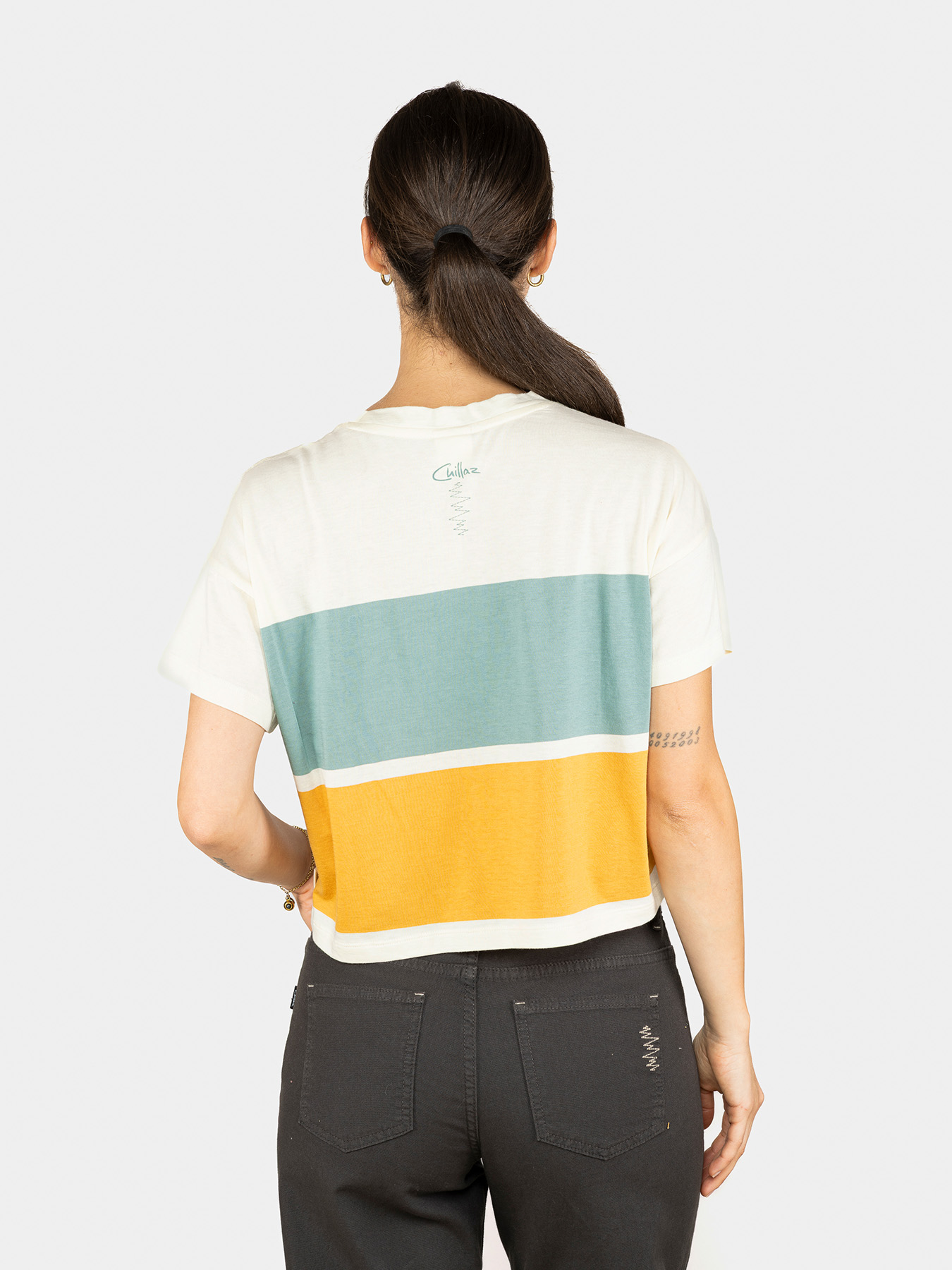 Chillaz Paris Color Block T-Shirt Women