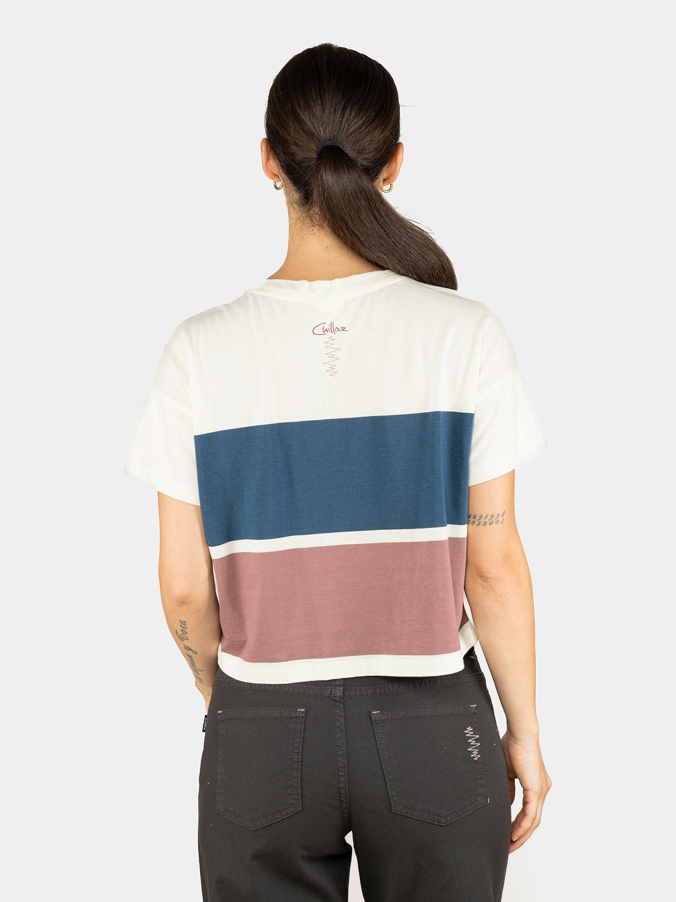 Chillaz Paris Color Block T-Shirt Women