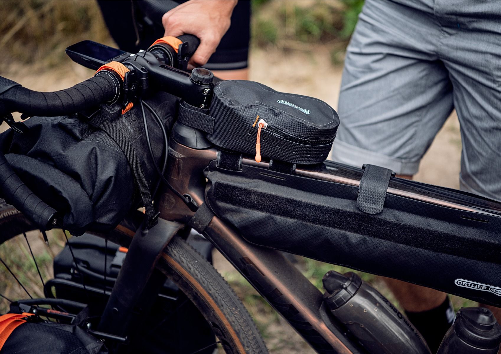 Ortlieb Frame-Pack Toptube 4 L black matt