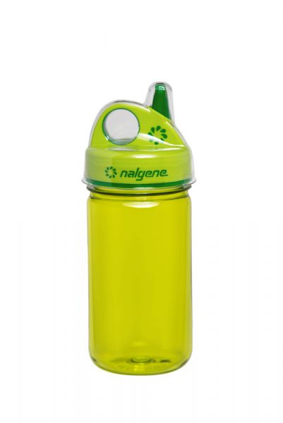 Nalgene Kinderflasche Grip-n-Gulp mit Deckel grün 0,35 L